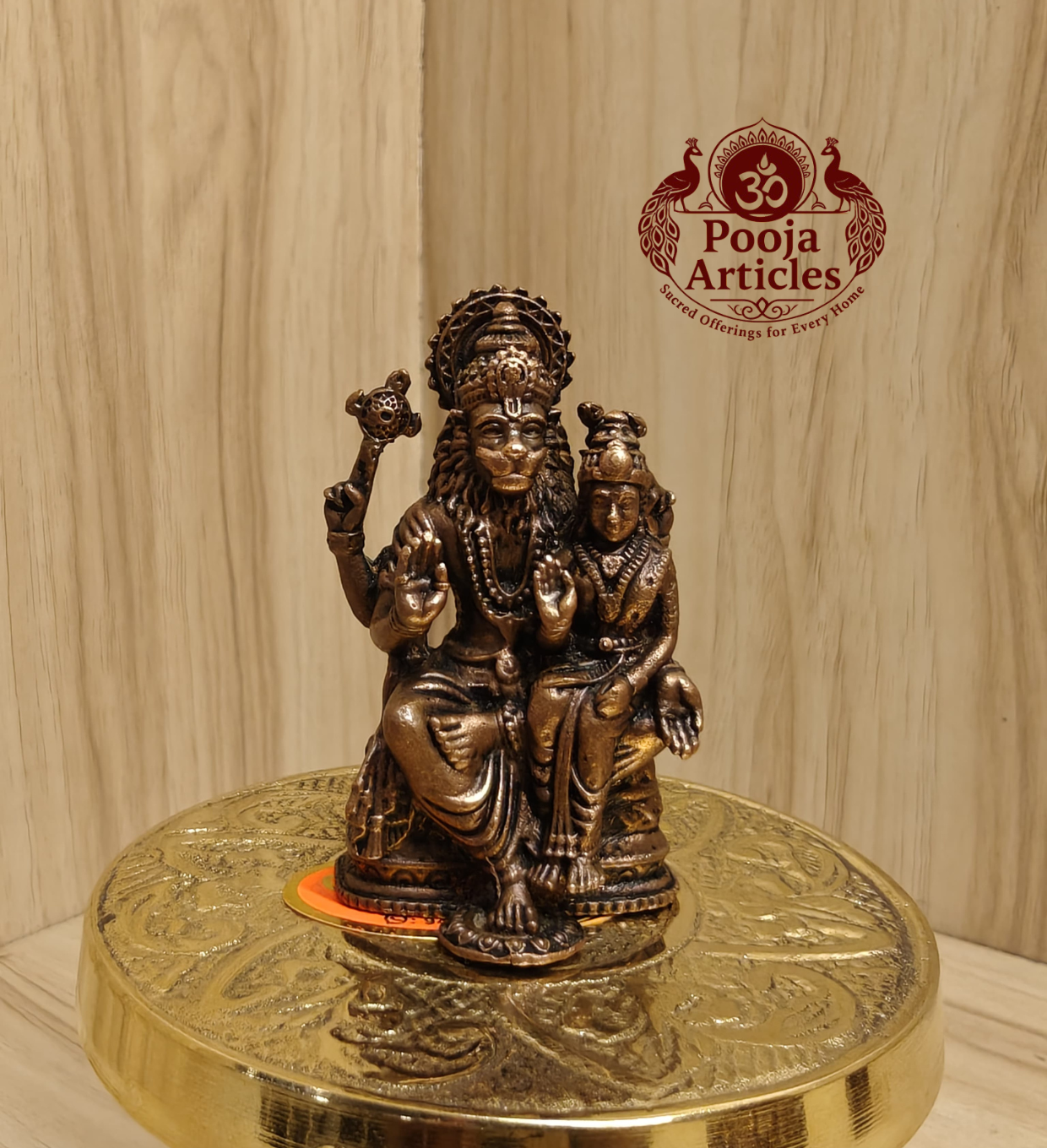 Copper Narasimha Idol 2.2 Inch