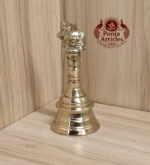 Buy Brass Pooja Bell 160g, 4" – Divine Temple Ghanti For Puja & Temple Use