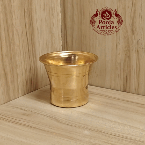 Buy Divine Copper Panchapatra Online – 30 g, 2″ Handcrafted Ritual Vessel for Pooja & Ceremony