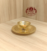 Buy Brass Agal Diya Vilakku Online for Pooja | 38g, 3.8"Pure Brass Agal Deepam for Divine Ambience