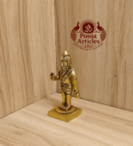 Buy Brass Agathiyar Statue | 140g, 3.2" Handcrafted Sage Idol for Pooja