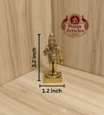 Buy Brass Agathiyar Statue | 140g, 3.2" Handcrafted Sage Idol for Pooja