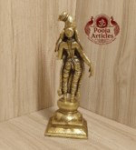 Buy Brass Andal Statue Online – Handcrafted 9.5”,1.570 Kgs Godha Devi Idol for Divine Décor