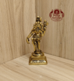 Buy Brass Ardhanarishvara Statue Online – 5 Inch, 440g Handcrafted Divine Idol