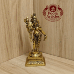 Buy Brass Ardhanarishvara Statue Online – 5 Inch, 440g Handcrafted Divine Idol