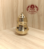 Buy Brass Aroma Incense Burner Camphor Lamp Online – Traditional Camphor Diya for Divine Aura (190g, 5 inch)