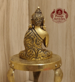 Buy Brass Buddha Idol 220g, 3.2"– Handcrafted Buddha Idol For Home & Puja Use