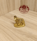 Buy Brass Cow and Calf Idol for Pooja – 50g, 1.6" | Sacred Symbol of Prosperity and Devotion