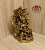 Buy Brass Dakshinamurthy Statue Online – Handcrafted 590g, 4.5" South Indian God Idol for Pooja & Home Decor