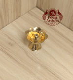 Buy Brass Devdas Diya 30g, 1.4" – Handcrafted Divine Table Oil Lamp For Lighting & Puja