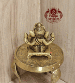 Buy Brass Ganesh Statue Online – 160g, 2.2" Divine Vinayagar Idol for Home & Office Décor