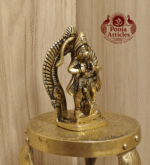 Buy Brass Hanuman Opening His Heart Figurine – 100g, 2.6" Handcrafted Devotional Idol For Home Use & Pooja Use