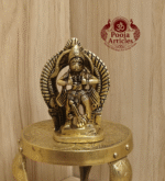 Buy Brass Hanuman Opening His Heart Figurine – 100g, 2.6" Handcrafted Devotional Idol For Home Use & Pooja Use