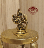 Buy Brass Kamakshi Amman Idol – 80g, 2″ Handcrafted Goddess Idol for Home Use & Temple