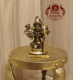 Buy Brass Kamakshi Amman Idol – 80g, 2″ Handcrafted Goddess Idol for Home Use & Temple