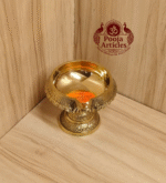 Buy Brass Kuber Deepak Diya on Stand 110g, 3" – Handcrafted Prosperity Oil Lamp For Home Use & Puja