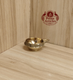 Buy Brass Kuber Diya 30g, 2" – Handcrafted Prosperity Oil Lamp For Lighting & Puja
