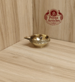 Buy Brass Kuber Diya 30g, 2" – Handcrafted Prosperity Oil Lamp For Lighting & Puja
