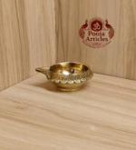 Buy Brass Kuber Diya 50g, 2.2" – Handcrafted Prosperity Oil Lamp For Puja Use & Lighting