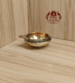 Buy Brass Kuber Diya 60g, 2.5" – Handcrafted Prosperity Oil Lamp For Home Use & Lighting