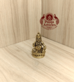 Buy Brass Kuber Idol Online – 2.2inch, 120g | Divine Wealth Idol for Pooja & Home Decor