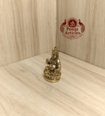 Buy Brass Kuber Idol Online – 2.2inch, 120g | Divine Wealth Idol for Pooja & Home Decor