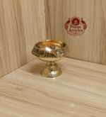 Buy Brass Kubera Deepak Diya on Stand 50g, 2" – Divine Auspicious Oil Lamp For Puja & Home Use