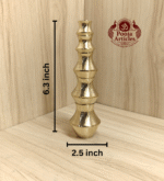 Buy Brass Kubera Kudam Set Of 5 – Size 2 (90g, 6.3 x 2.5 Inches) | Pure Kuber Pooja Set for Home Decor