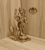 Buy Brass Lord Murugan Peacock Idol – 370 g, 4.5" Handcrafted Divine Protector For Home Use, Gifts & Puja