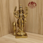 Buy Brass Lord Murugan Peacock Idol – 370 g, 4.5" Handcrafted Divine Protector For Home Use, Gifts & Puja