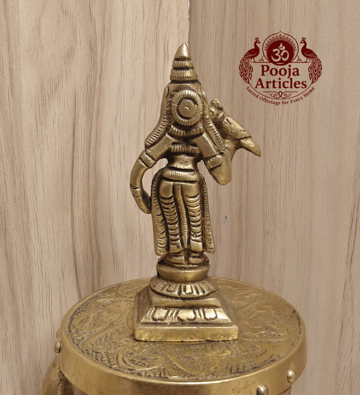 Buy Brass Madurai Meenakshi Statue Online – 150g, 3.4" Divine Idol for Pooja
