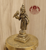 Buy Brass Madurai Meenakshi Statue Online – 150g, 3.4" Divine Idol for Pooja