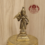 Buy Brass Madurai Meenakshi Statue Online – 150g, 3.4" Divine Idol for Pooja