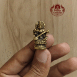 Buy Brass Miniature Saraswati Statue – 20 g, 1.2" Handcrafted Goddess of Wisdom Idol For Gifts & Puja