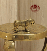 Buy Brass Miniature Tiger Statue – 20g, 1" Handcrafted Symbol of Strength and Protection For Gifts & Puja