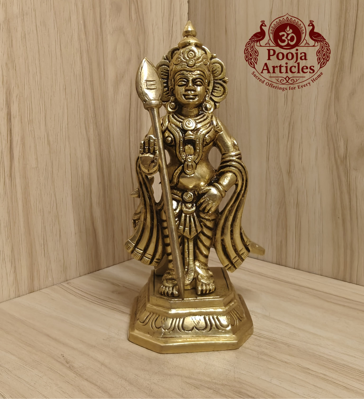 Buy Brass Murugan Silai for Puja Room Online – 7.4 inch, 1.430 kg Handcrafted Karthikeya Idol for Home Temple & Pooja Decor Buy Brass Murugan Silai for Puja Room Online – 7.4 inch, 1.430 kg Handcrafted Karthikeya Idol for Home Temple & Pooja Decor
