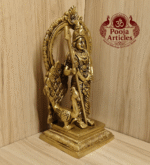 Buy Brass Murugan Statue Online – 1.7 kg, 8.5" Handcrafted Vel Idol for Devotion & Home Temple