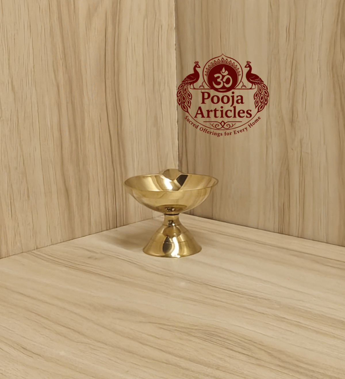 Buy Brass Paan Deep 30g, 1.6" – Divine Traditional Oil Lamp For Puja