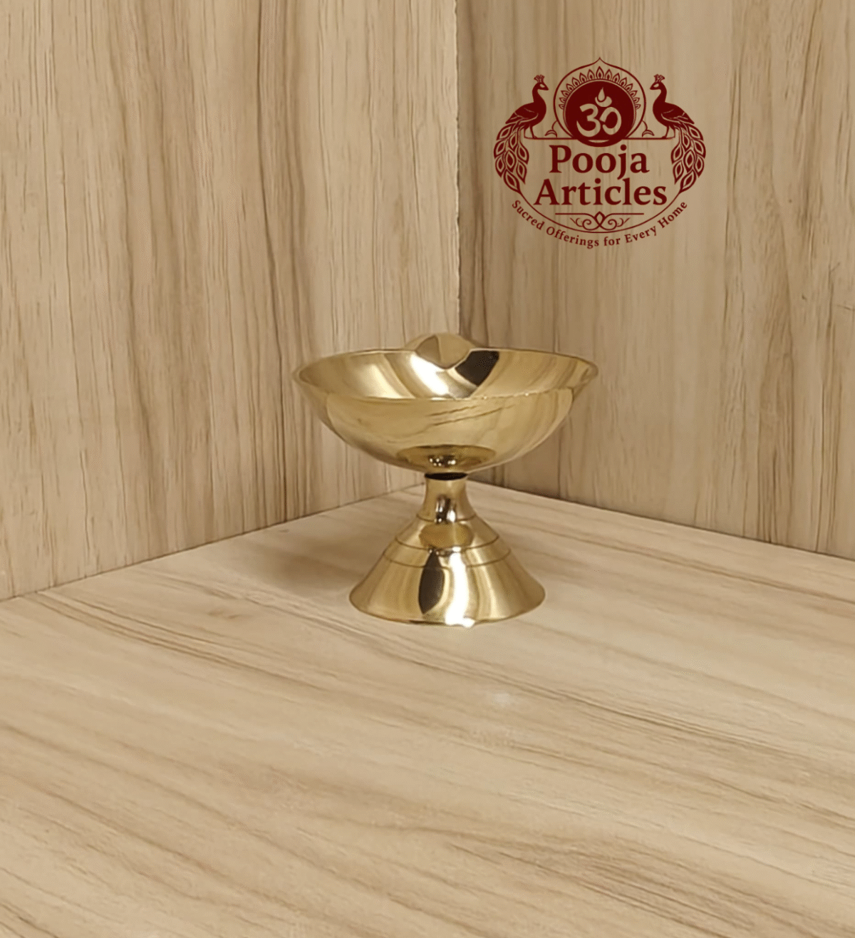 Buy Brass Paan Deep 40g, 1.9" – Divine Traditional Oil Lamp For Puja
