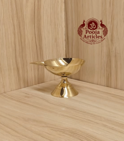 Buy Brass Paan Deep 40g, 1.9" – Divine Traditional Oil Lamp For Puja