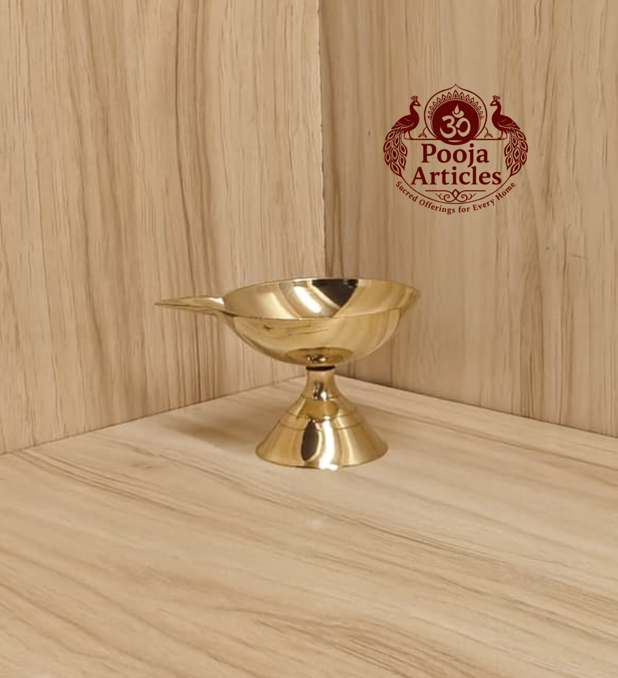 Buy Brass Paan Deep 40g, 1.9" – Divine Traditional Oil Lamp For Puja Buy Brass Paan Deep 40g, 1.9" – Divine Traditional Oil Lamp For Puja