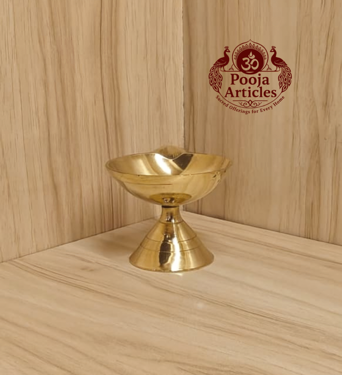 Buy Brass Paan Deep 50g, 2" – Handcrafted Divine Oil Lamp For Puja