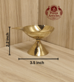Buy Brass Paan Deep 60g, 2.2" – Divine Traditional Oil Lamp For Puja