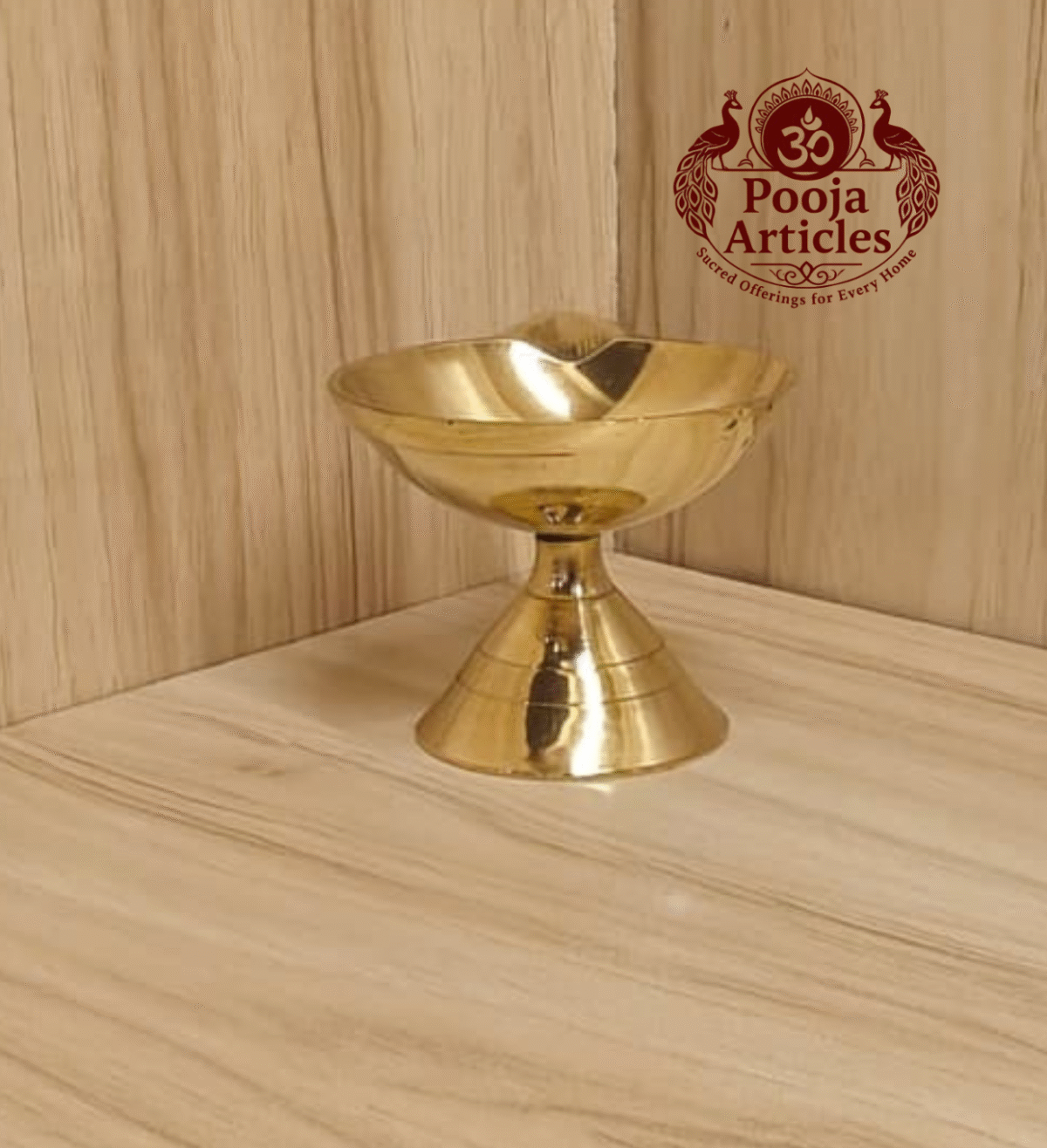 Buy Brass Paan Deep 60g, 2.2" – Divine Traditional Oil Lamp For Puja