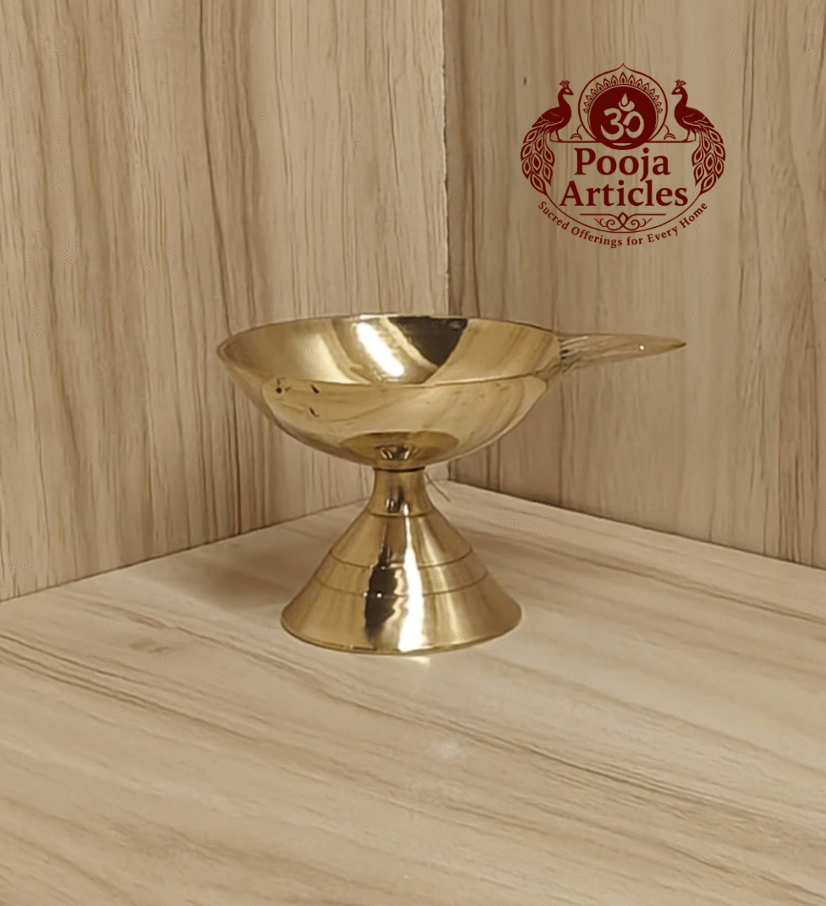 Buy Brass Paan Deep 60g, 2.2" – Divine Traditional Oil Lamp For Puja