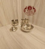 Buy Brass Pacha Kapoora Villakku Online – 210g, 5.5 inch Divine Pooja Diya for Traditional Rituals and Aromatic Use