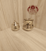 Buy Brass Pacha Kapoora Villakku Online – 210g, 5.5 inch Divine Pooja Diya for Traditional Rituals and Aromatic Use