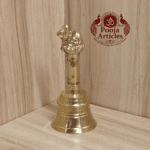 Buy Brass Pooja Bell 120g, 3.5"– Pure Traditional Temple Bell For Puja