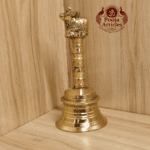 Buy Brass Pooja Bell 260g, 4.7" – Divine Temple Ghanti For Puja & Temple Use