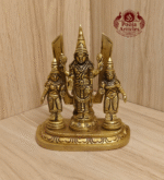 Buy Brass Shankh Chakranamah with Balaji Statue Online – Divine 4.8 inch, 730g Venkateswara Idol for Pooja, Wealth & Home Temple